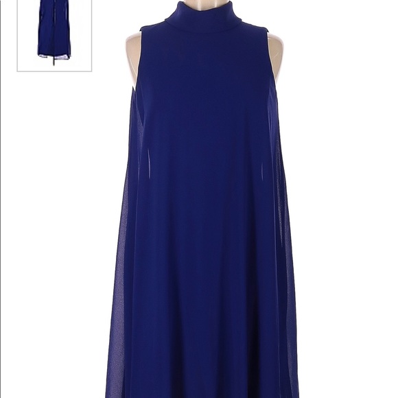 Vince Camuto Dresses & Skirts - Vince Camuto, knee high royal blue float dress, Size 14